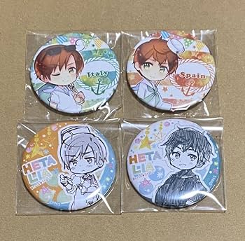 Amazon.co.jp: ヘタリア ロマーノ スペイン 水兵 缶バッジ : ホビー